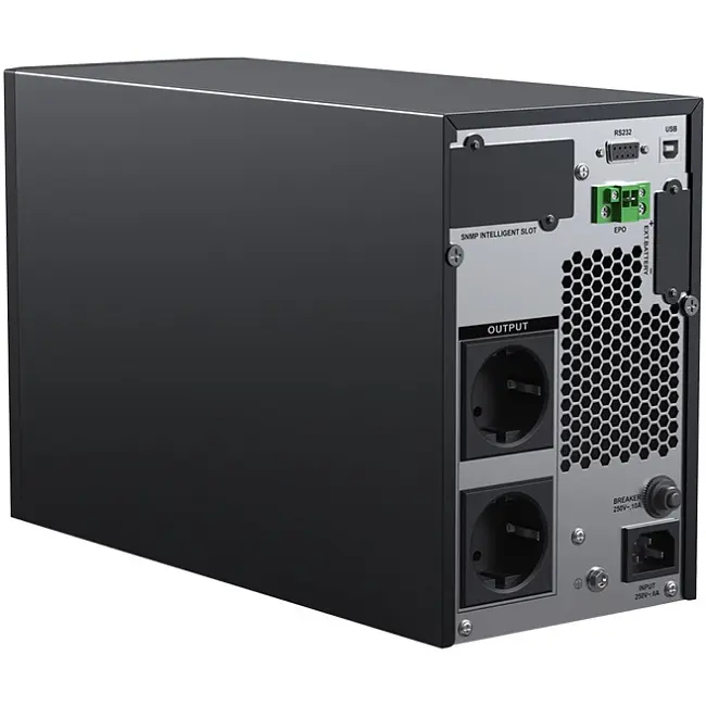ДБЖ Marsriva MR-US1K, 1кВА/1кВт, Smart Online UPS, 1kVA, Shuko, 2*12V/9Ah - фото 3