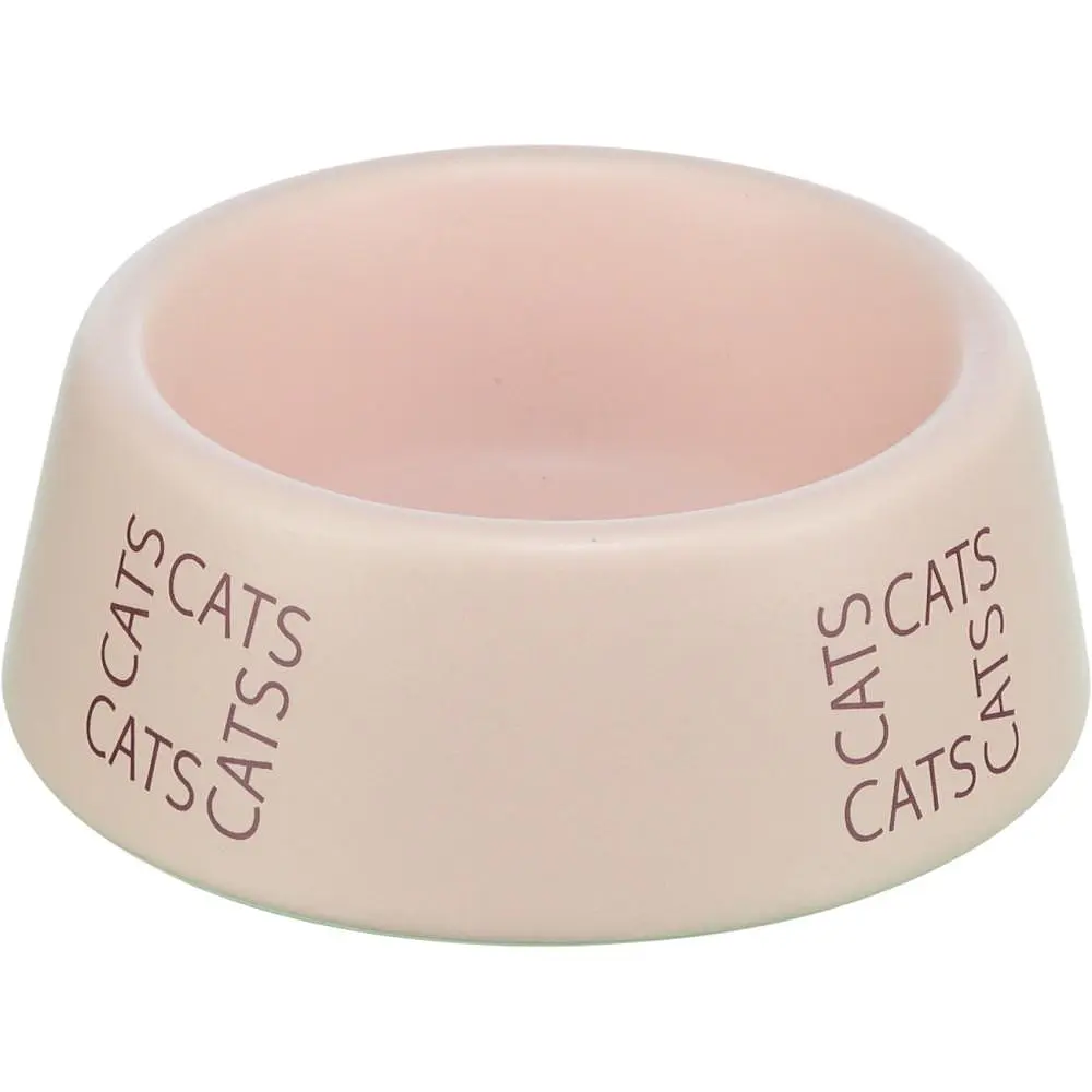 Миска Trixie керамічна для котів 0,15 л d 12 см рожевий - фото 4