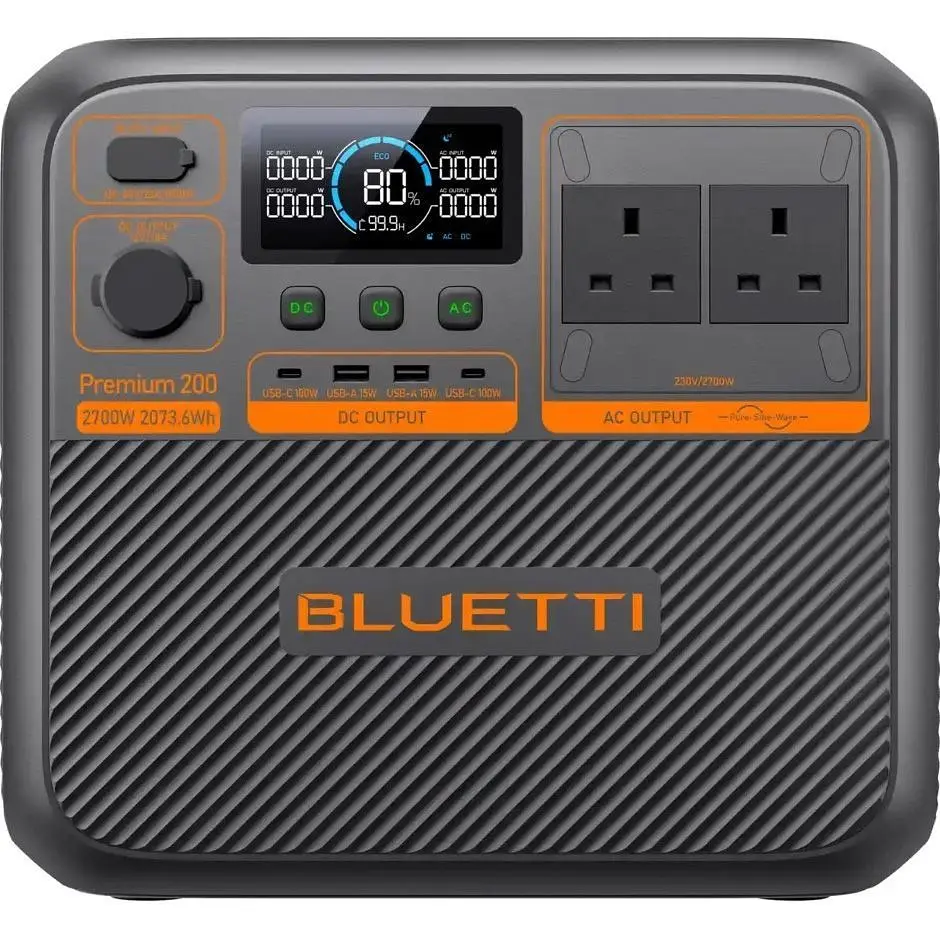 Зарядна станція BLUETTI Premium 200 V2 2700W UK [157886] - фото 2