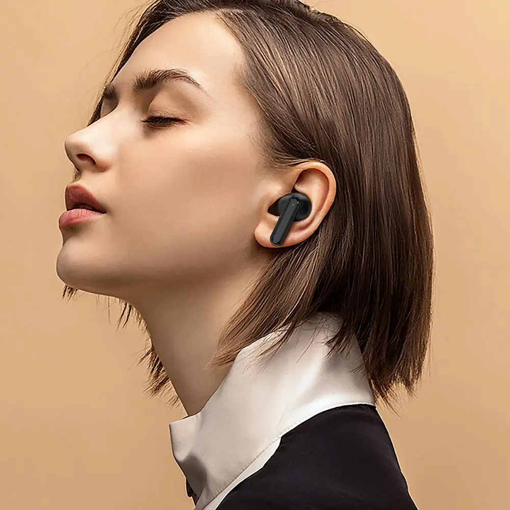 Бездротові навушники Acefast W6 smart screen active noise cancelling true wireless earbuds Black (6974316285687) - фото 6