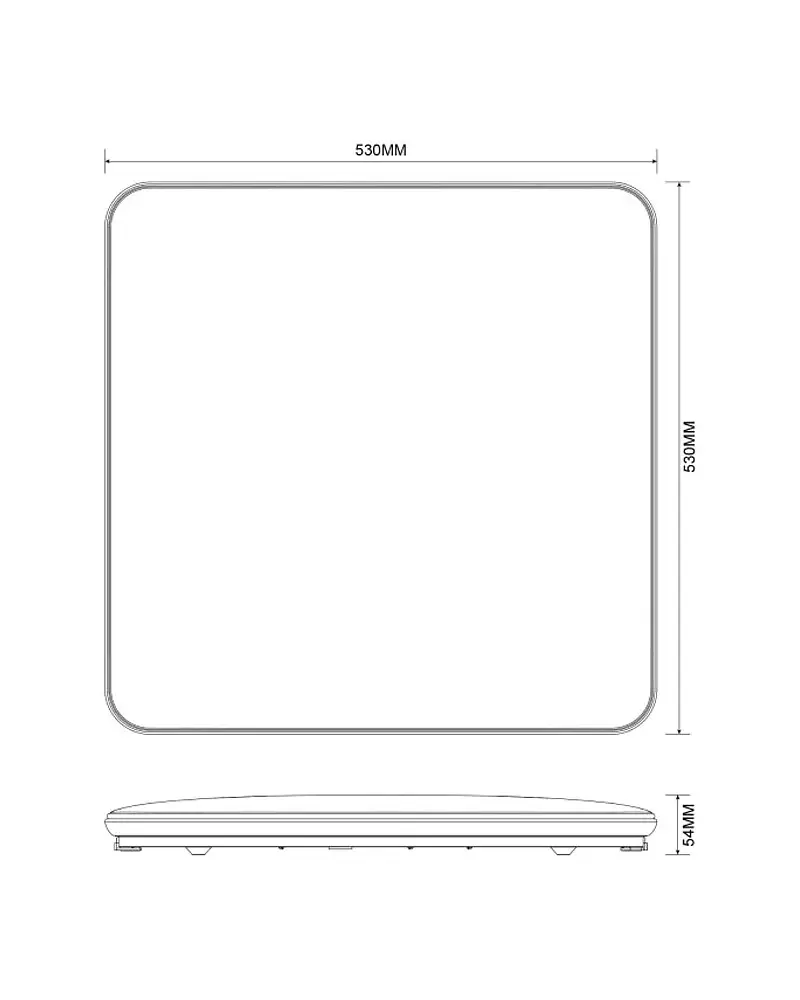 Світильник стельовий Zuma Line 5905316644021 Omar LED 1x50W 4000K 3500Lm IP20 хром - фото 2
