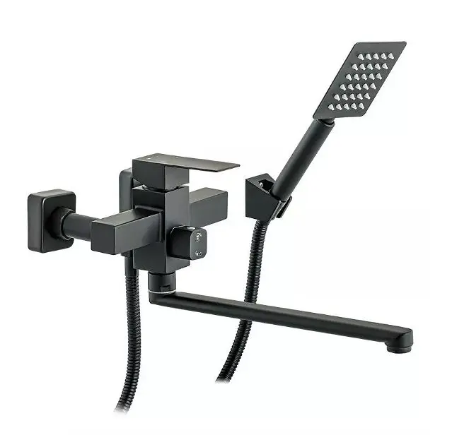 Змішувач для ванни WEZER PRO7-02-BLACK