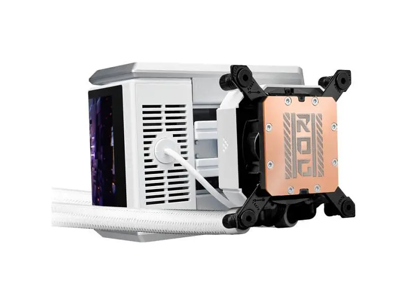 Водяне охолодження Asus ROG Ryuo IV 360 ARGB White Edition (90RC01N2-B0EAY0) - фото 8
