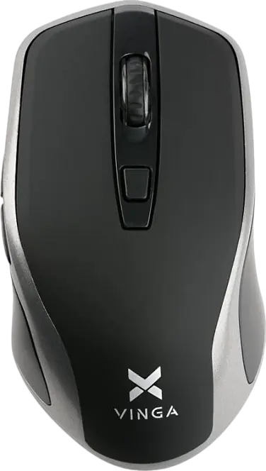 Миша бездротова Vinga MSW-909 Silent Black Gray - фото 2