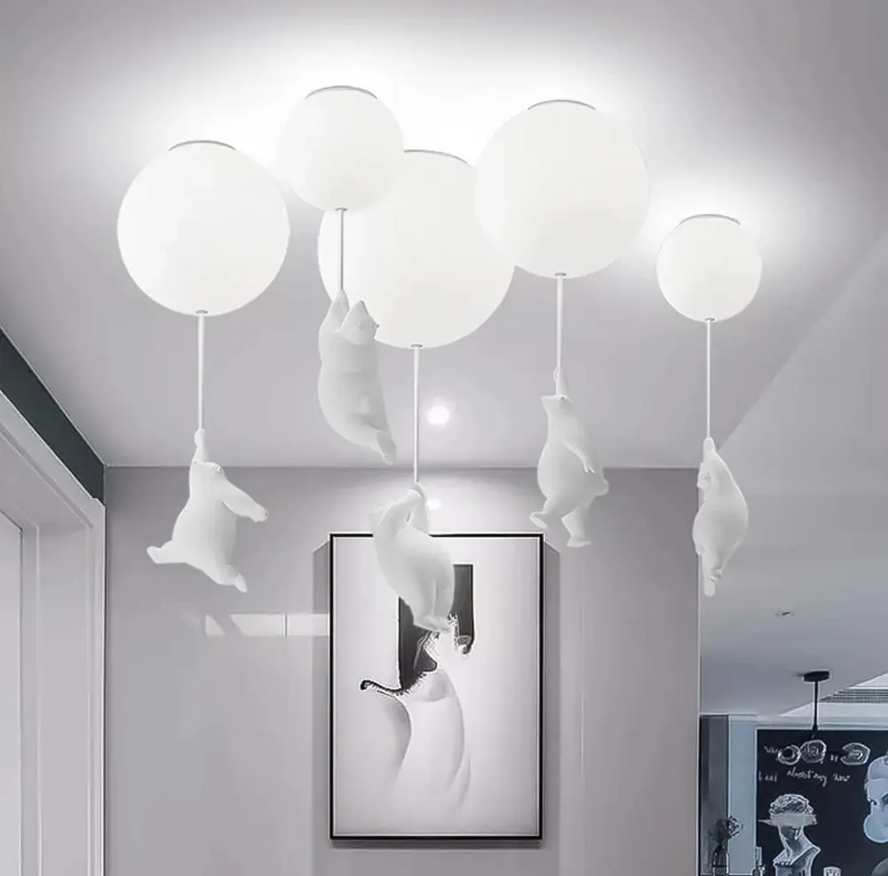 Светильник серии Bear Balloons Flush Mount Ø 35 см | Ст. SGJ10-350 | Line F - фото 6