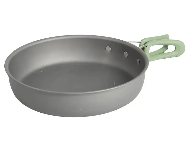 Набір посуду Bo-Camp Explorer XL 4 Pieces Hard Anodized Grey/Green (2200249) (DAS302116) - фото 5