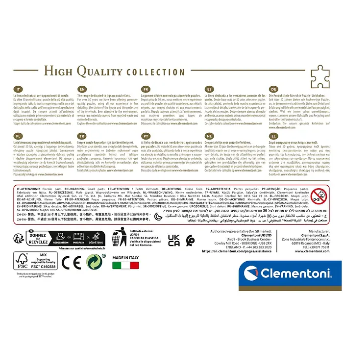 Пазл Harry Potter (Гаррі Поттер) - 500 шт Clementoni 35534 - фото 6