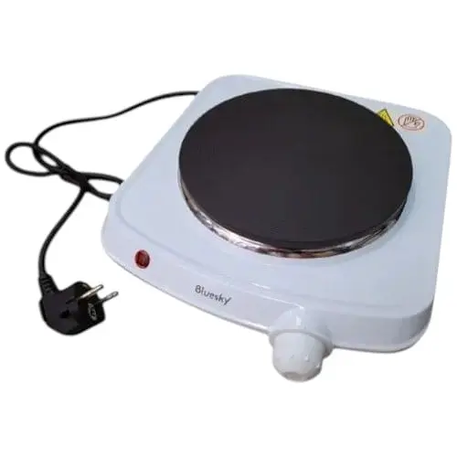 Плита одноконфорочная электрическая кухонная BLUESKY настольная переносная дисковая - фото 3