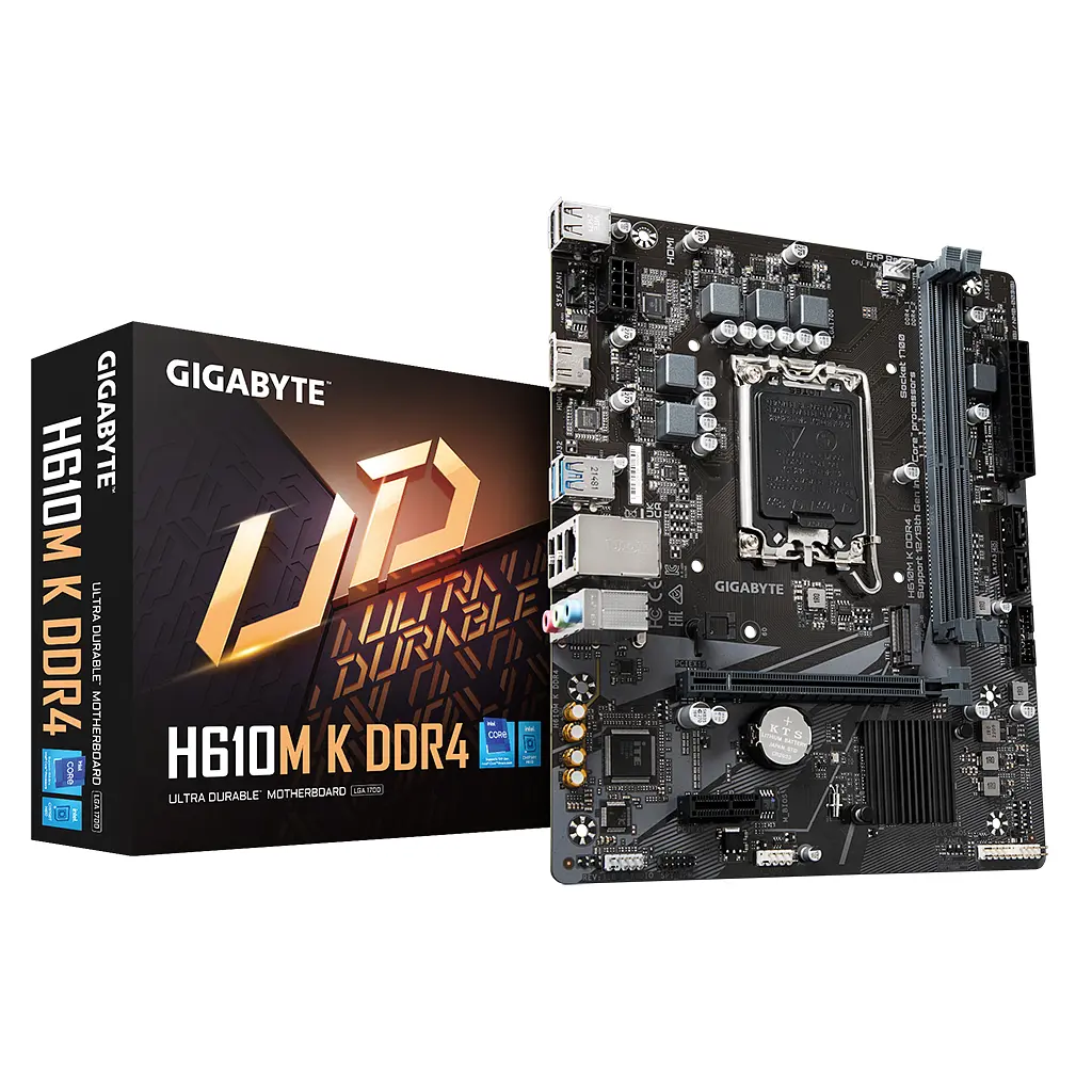 Материнська плата GIGABYTE H610M K DDR4 - фото 5