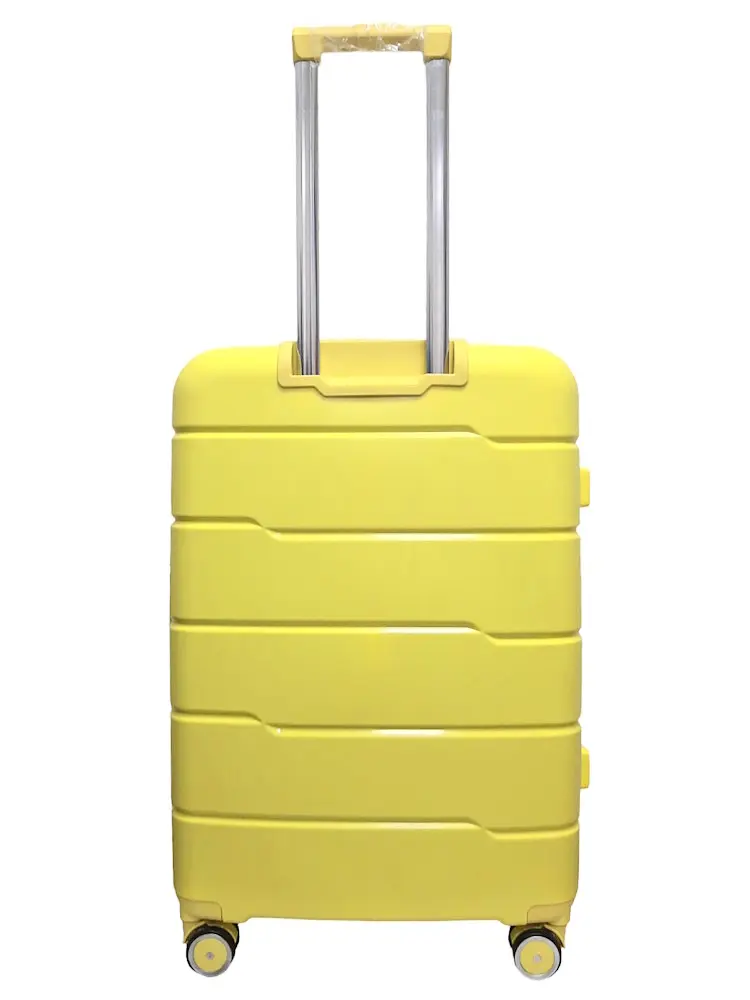 Валіза середня M+ з поліпропілену Milano bag 0305 84л Жовта - фото 3