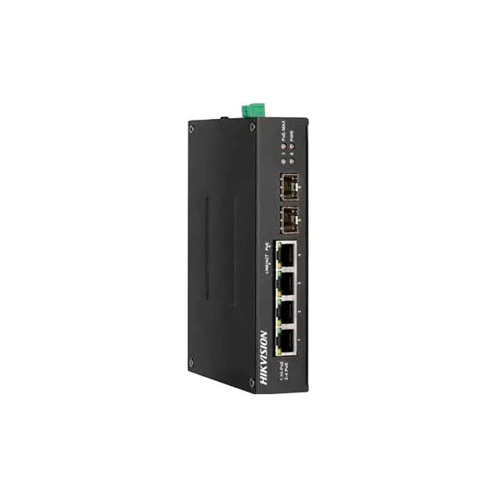 Комутатор мережевий Hikvision DS-3T0506HP-E/HS - фото 3