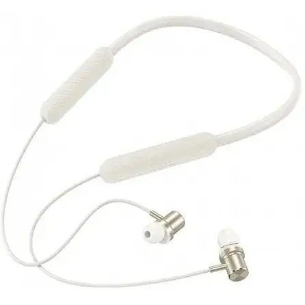 Спортивні навушники Hoco ES70 Armour Neck-Mounted BT Earphones Bluetooth бежеві 6942007611619 - фото 2