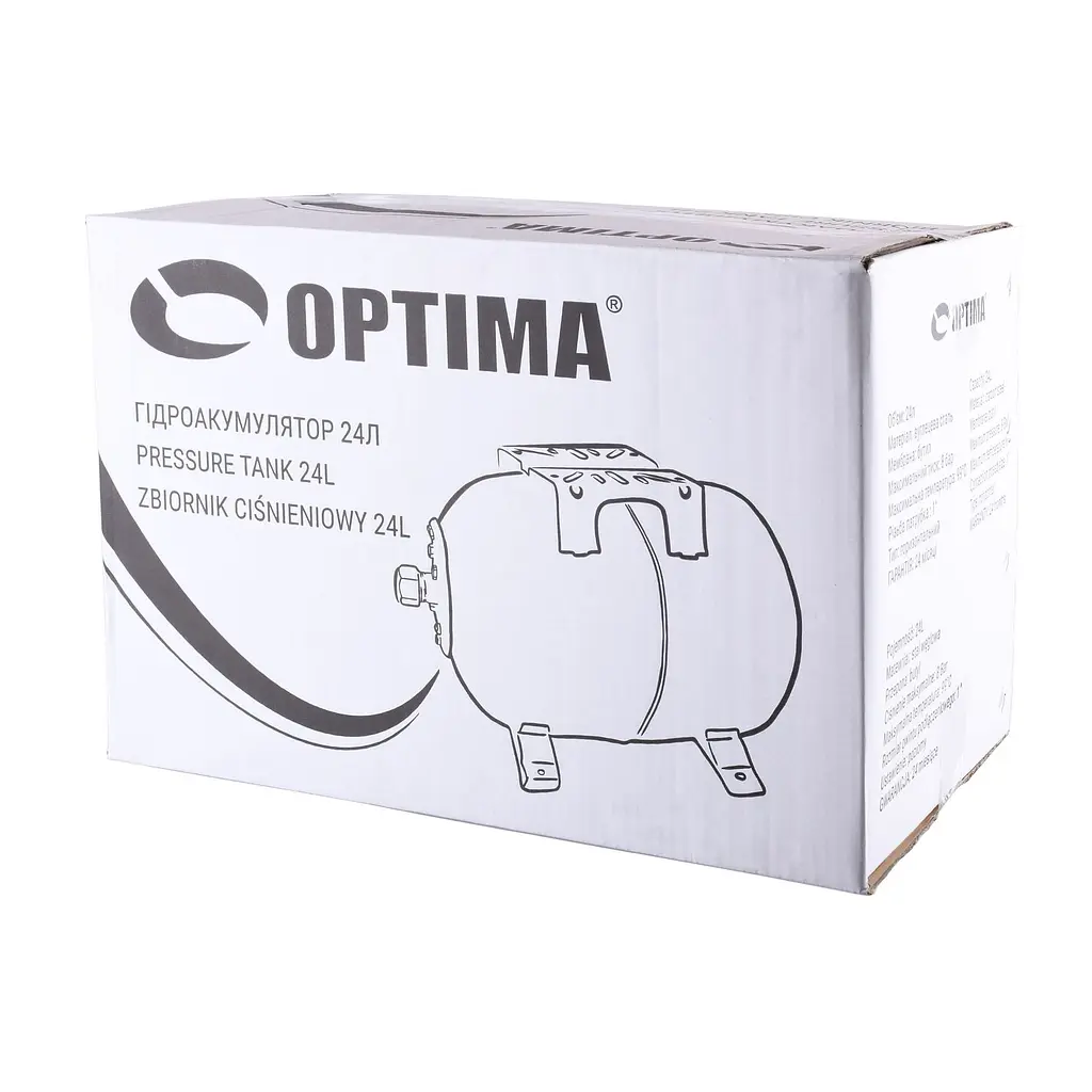 Гідроакумулятор 24л Optima 000022774 - фото 5