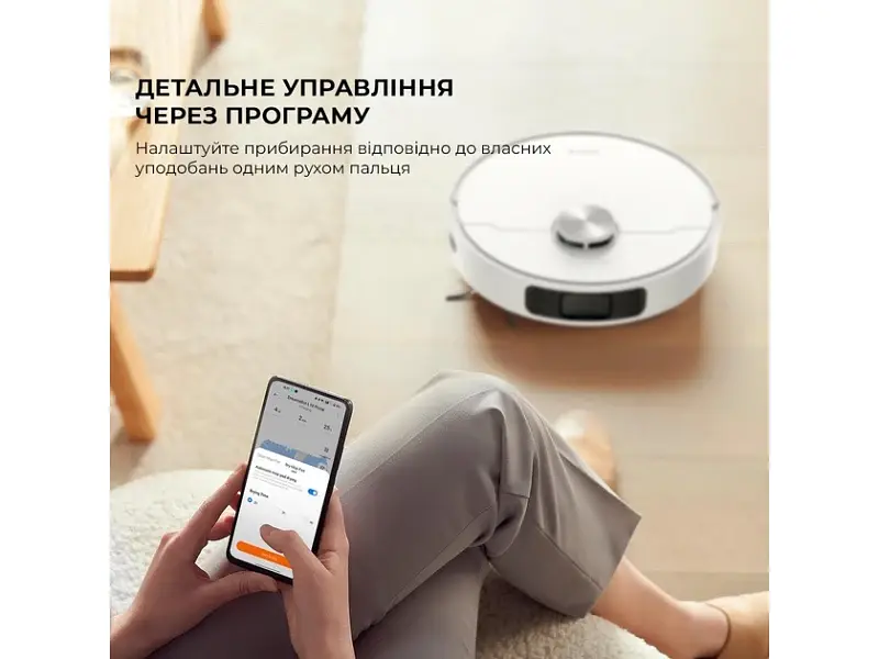 Робот-пилосос з вологим прибиранням Dreame Bot L10 PRIME (RLL11GC) - фото 7