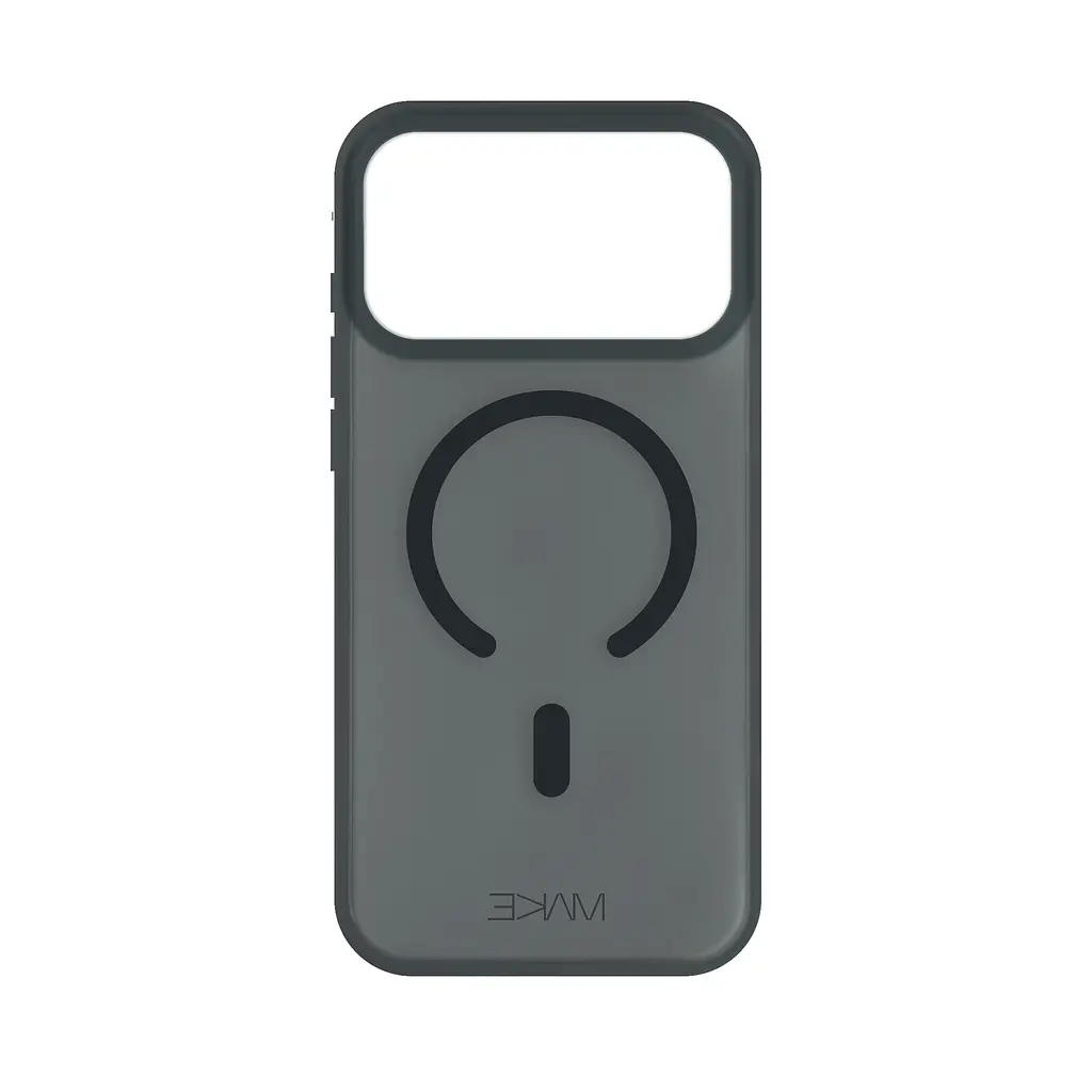 Чохол MAKE Apple iPhone 17 Pro Silicone Aura Magnet Black - фото 3