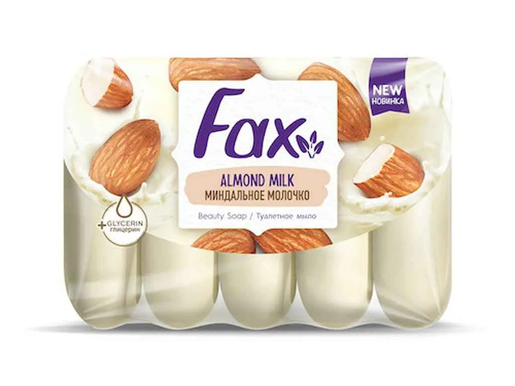 Мило FAX "Мигдальне молочко" 5штх70г