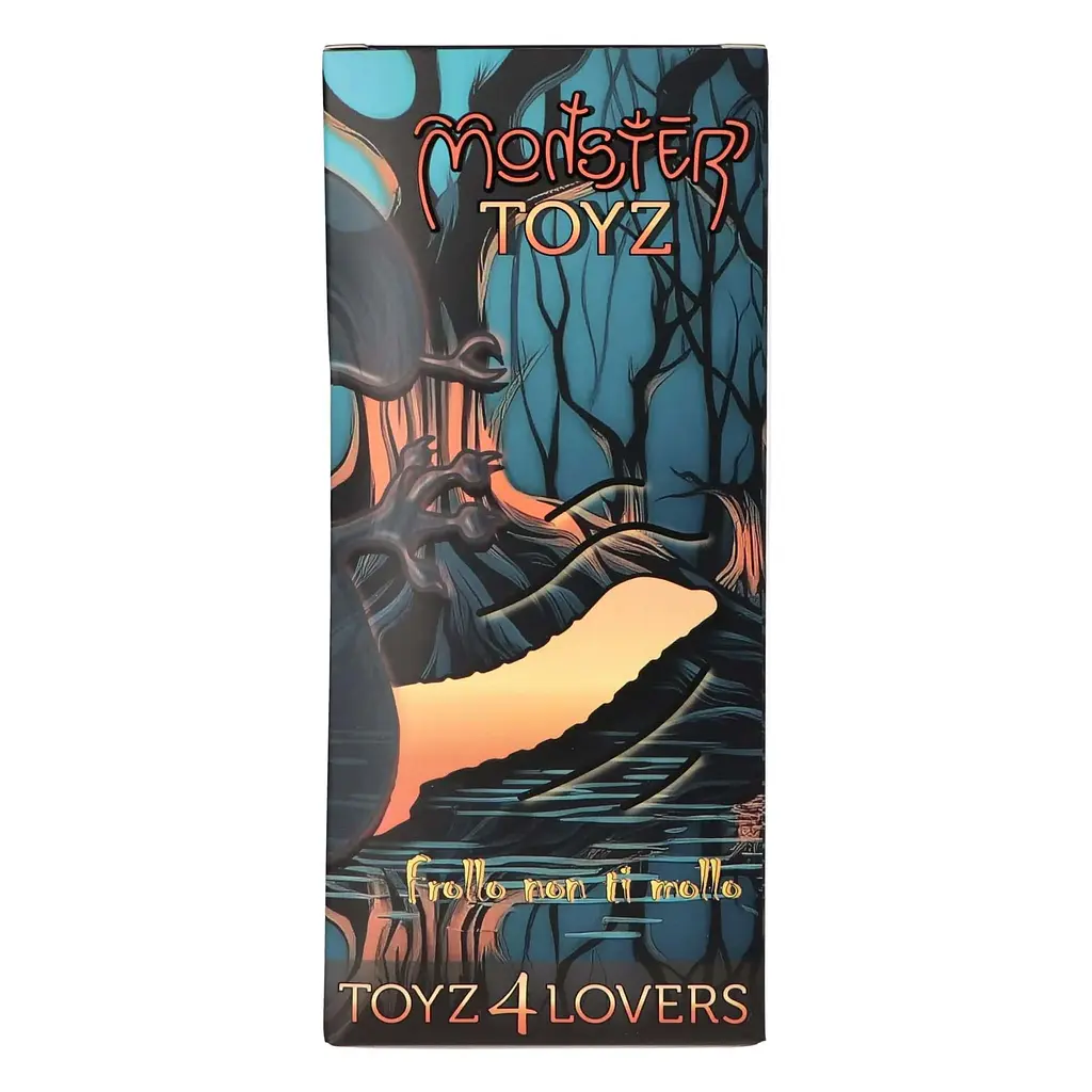 Фалоімітатор Toyz4lovers Frollo Monster 23 см (помаранчевий) - фото 9