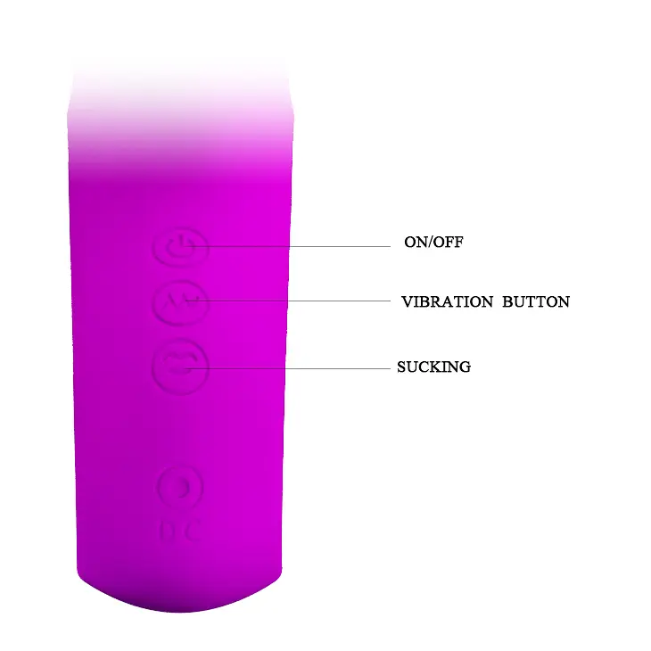 Вібратор Pretty Love Nicola Vibrator Purple - фото 7