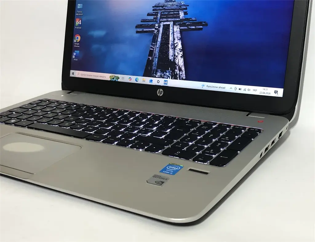 Ноутбук HP ENVY 15-j154eo / 15.6" (1366x768) / i5-4200M / 8GB / 500GB HDD / NVidia GeForce 740M, 2GB / Win10 / Backlight - Б/в - фото 4