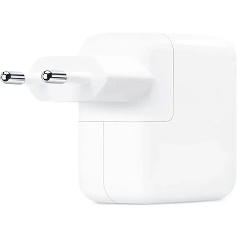 Зарядний пристрій Apple 35W Dual USB-C Power Adapter Model A2676 (MW2K3ZM/A) - фото 3
