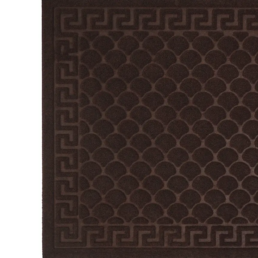 Килимок придверний Eco Fabric Луска без кромки коричневий 60 х 90 см (6090-003) - фото 4