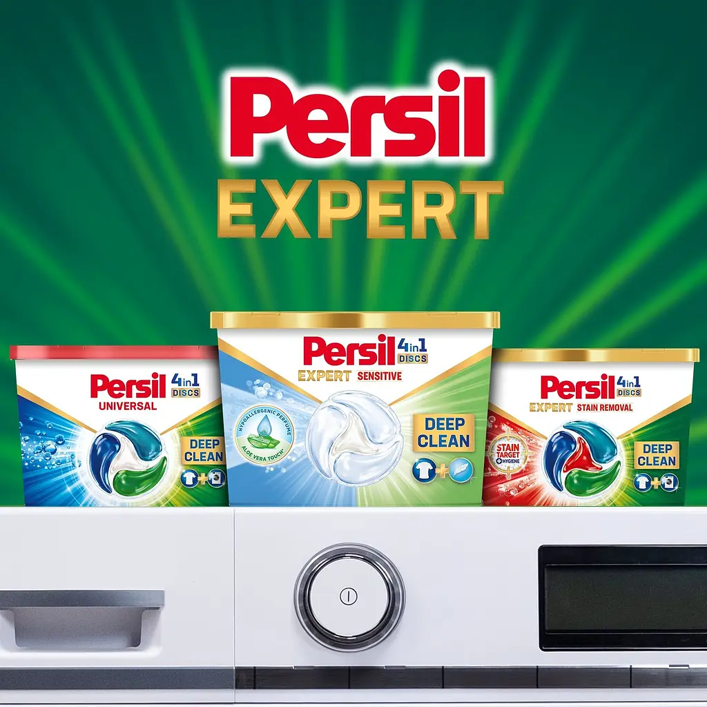 Диски для прання Persil Expert Deep Clean Sensitive 4 in 1 Discs 34 цикли прання - фото 6