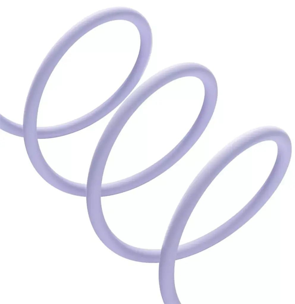 Кабель Baseus Pudding Series Fast Charging Cable USB to Type-C 100W 1.2m P10355703511-00 Purple - фото 5