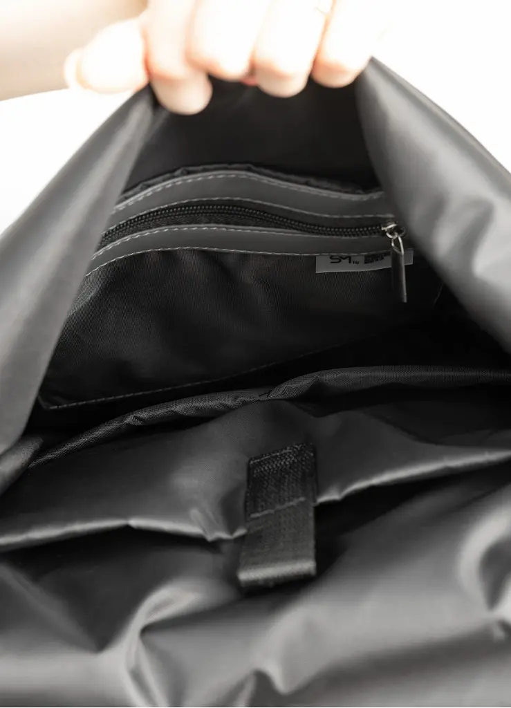 Мужской рюкзак Sambag RollTop Zard графитовый 31 х 30 х 16 см (24238009m) - фото 4