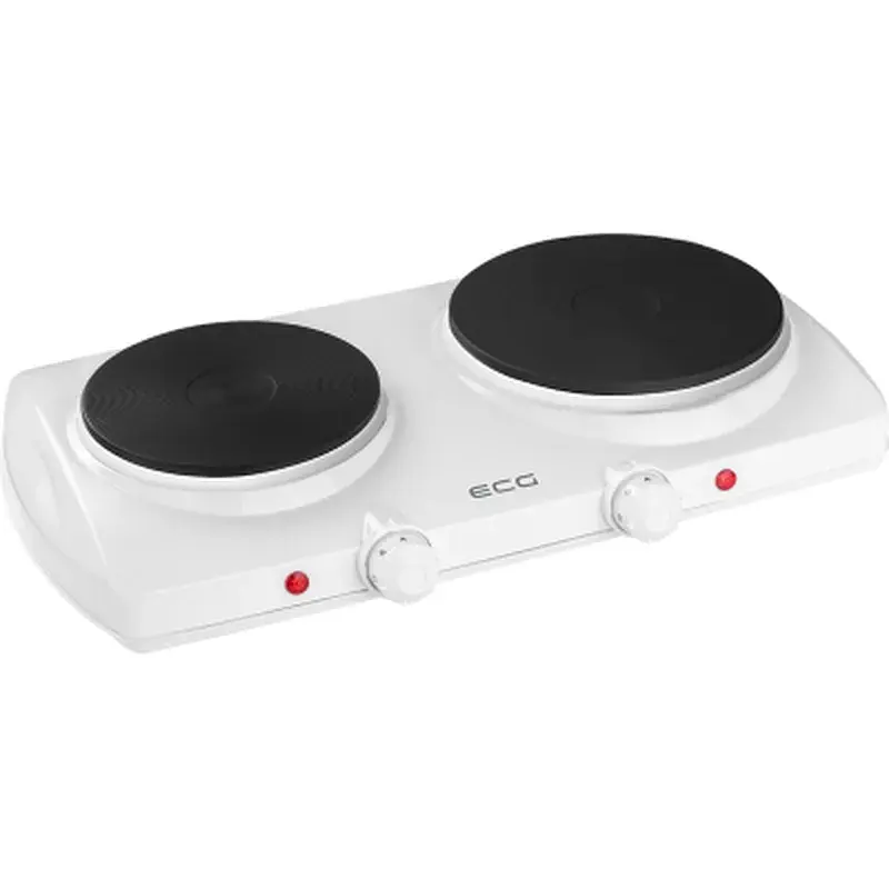 Настільна плита ECG EV 2512 White - фото 2