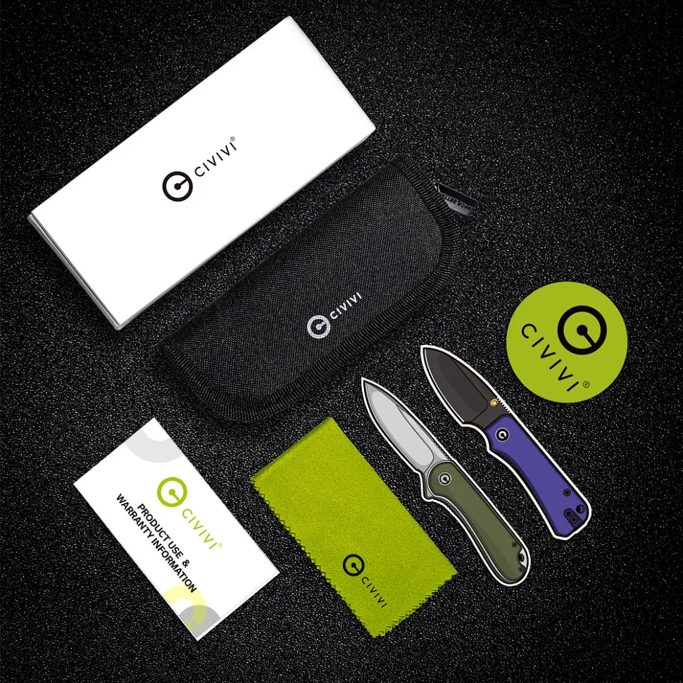 Ніж складаний Civivi Baby Banter Cuibourtia Wood C19068SB-2 - фото 18