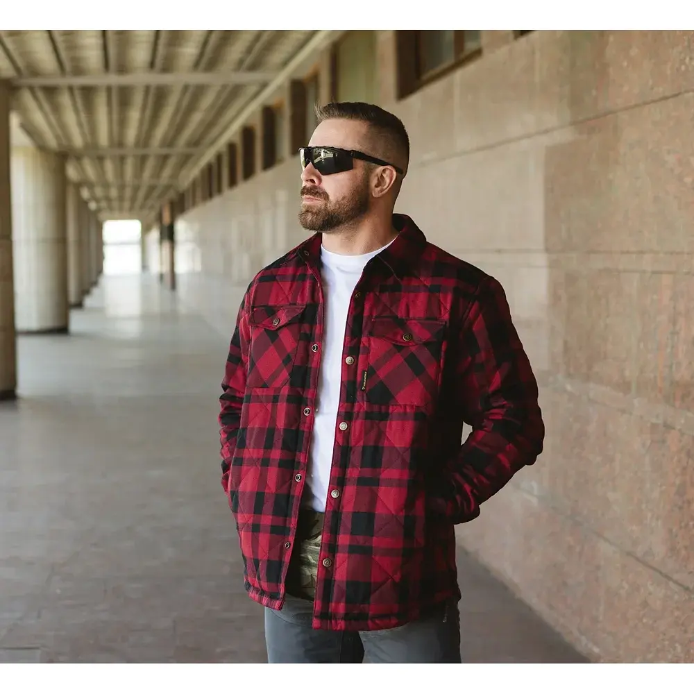Куртка Frontier Tartan M Red - фото 6