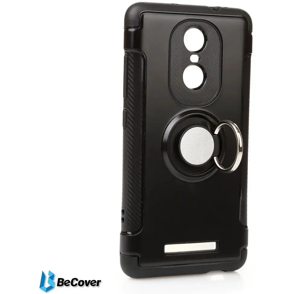 Чехол BeCover Magnetic Ring Stand для Xiaomi Redmi Note 3 Black (701916) - фото 2