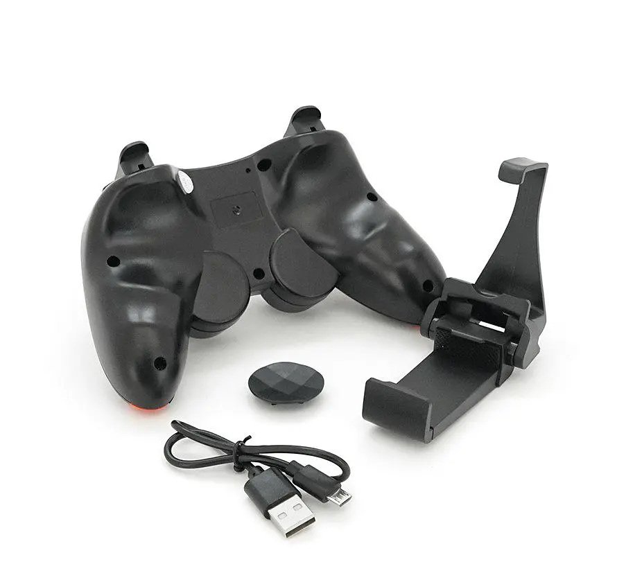 Геймпад Bluetooth джойстик для смартфона Voltronic V-13 PC/PS3/PS4/Android Black - фото 4