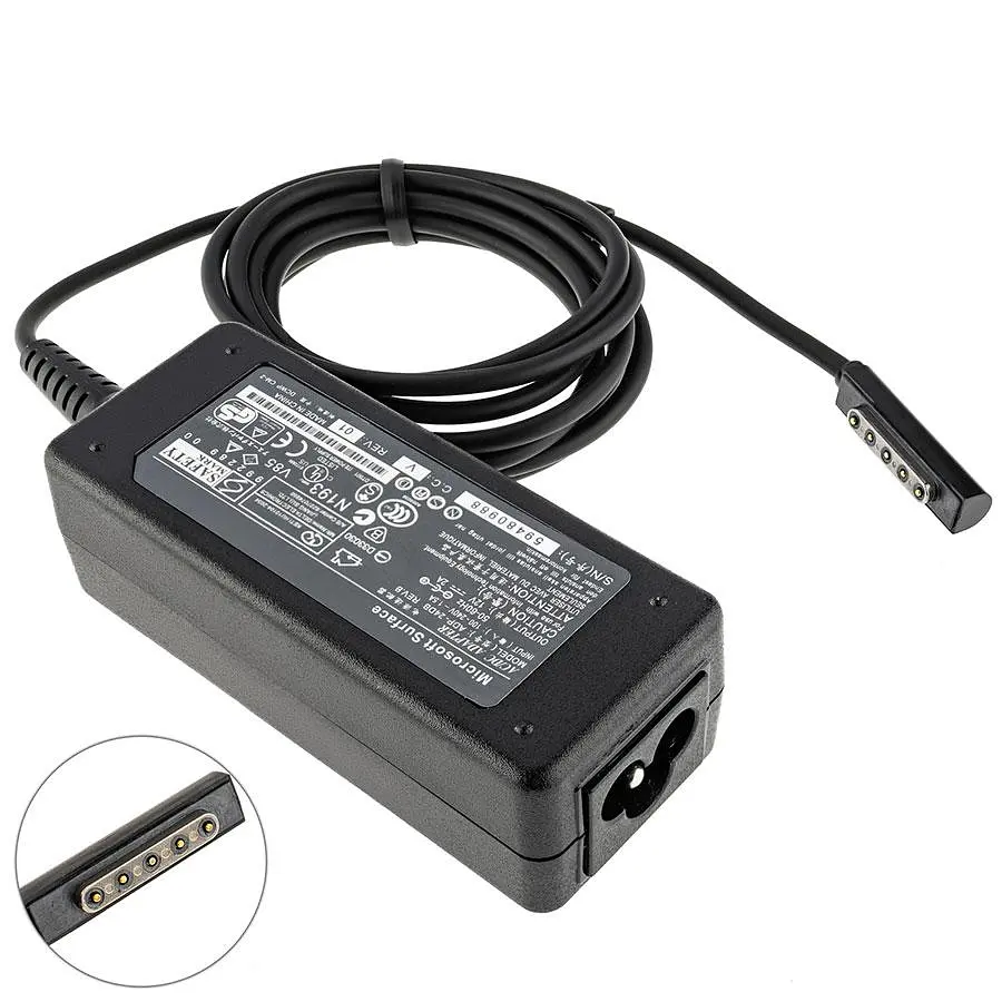Блок живлення для планшета MICROSOFT 12V 2A 24W 5pin Чорний(Surface Pro Pro 2 RT)