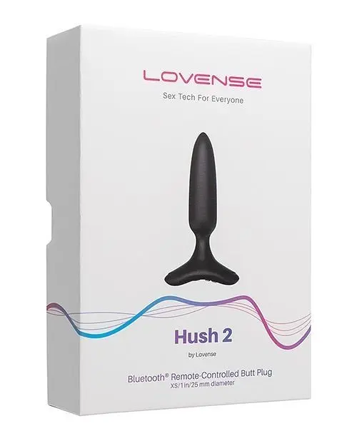 Анальная смарт-вибропробка Lovense Hush 2, размер XS, 12х2.5 см - фото 6