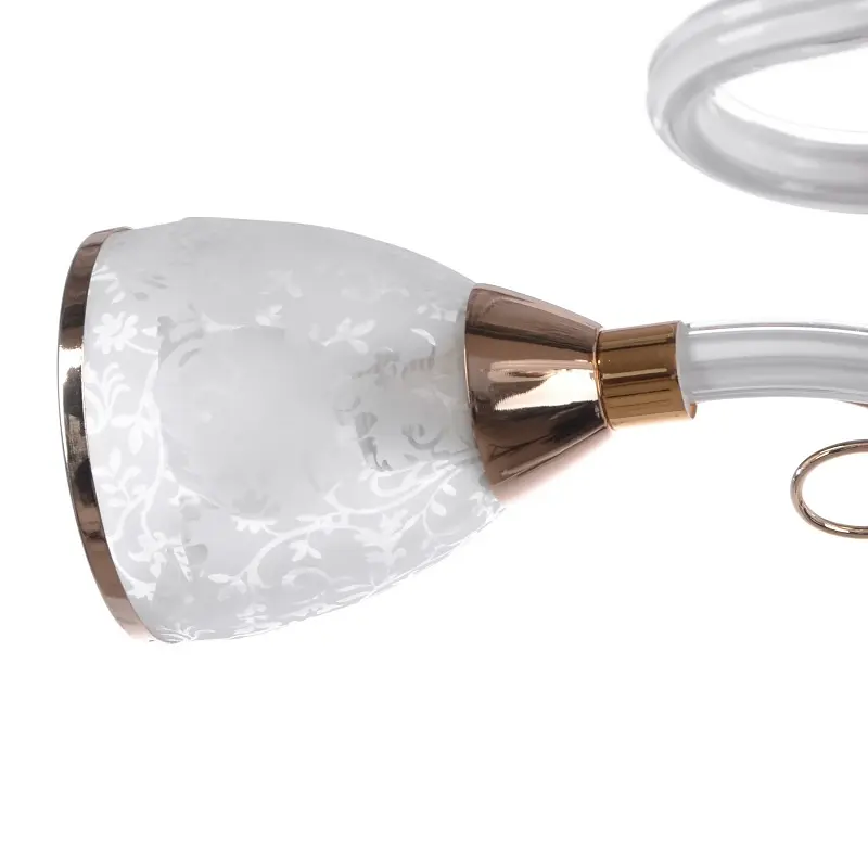 Люстра потолочная Brille с подсветкой LED E14 40W G (LK-511S/3) - фото 2