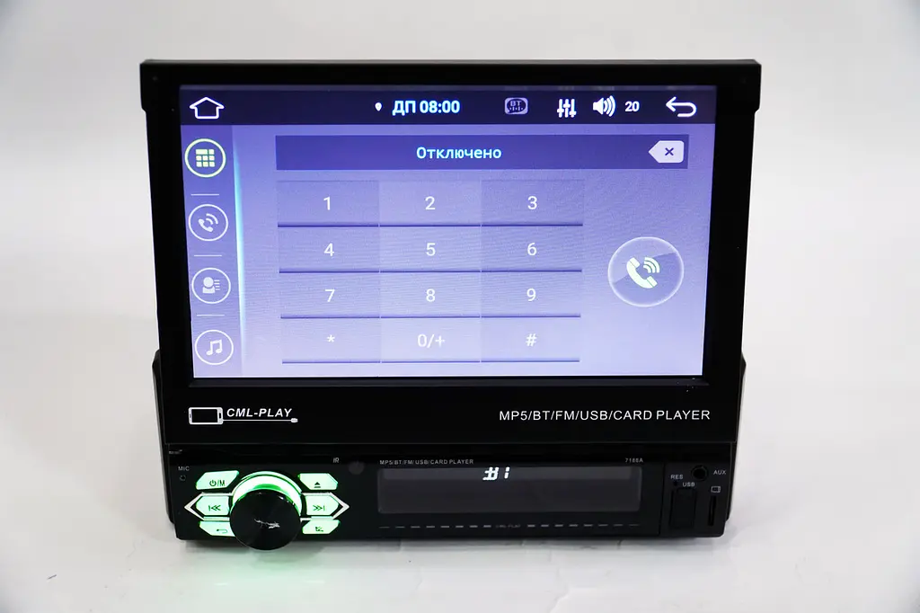 Автомагнитола 7188A 7” 1DIN Android, 2+32, Carplay, AHD, SRC XPRO (44604-7188A_3223) - фото 8