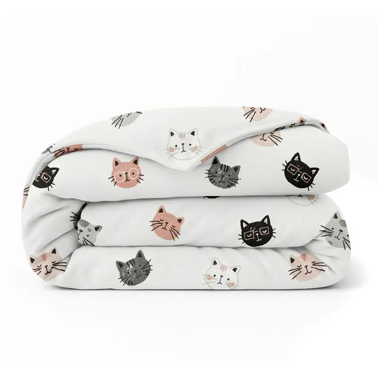 Підковдра полуторна фланель 160х220 PLAYFUL CATS COSAS (4822052498699)