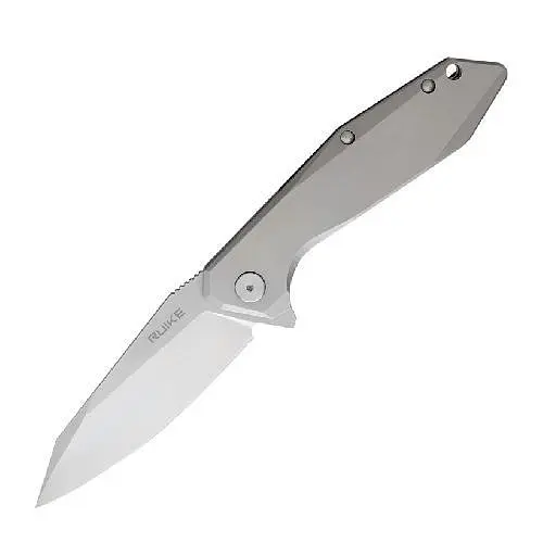 Ніж складаний туристичний Ruike P135-SF/(9.2 см) 14C28N/steel 420 сірий - фото 2