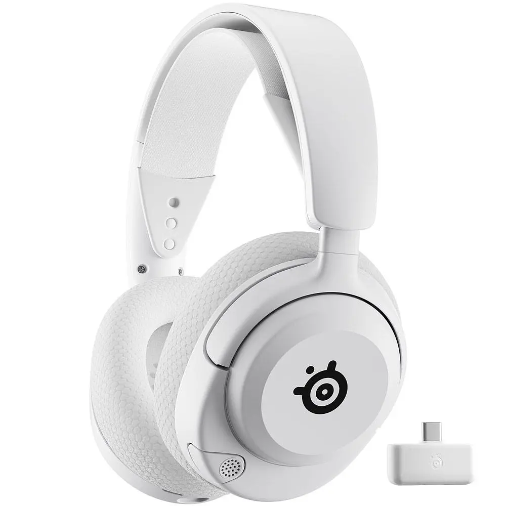 Ігрова гарнітура SteelSeries Arctis Nova 5 Wireless White MultiPlatform (61671) - фото 6