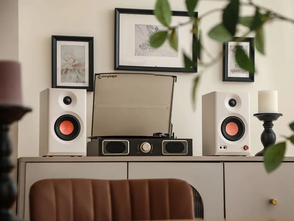 Активні студійні моніторні колонки Edifier MR-3 36 W White Bluetooth Hi-Res Audio - фото 12