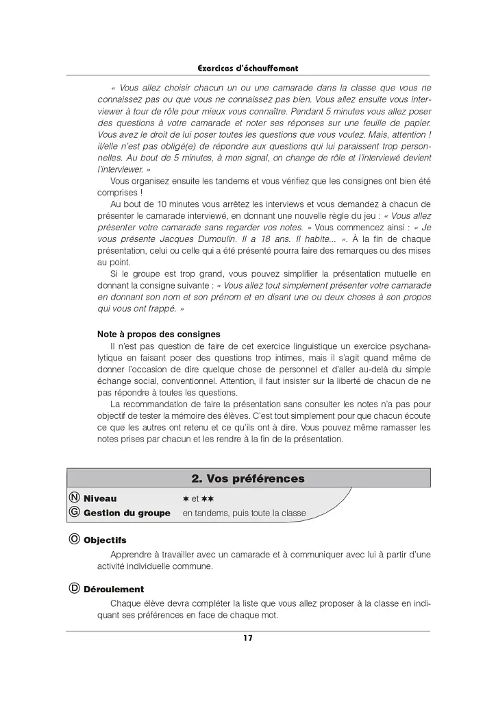 Pratiques de classe - Jouer, Communiquer, Apprendre - François Weiss - фото 6