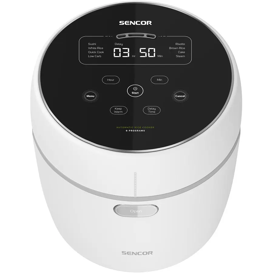 Рисоварка Sencor білий 0.6 л 350 Вт (SRM0670WH) - фото 4