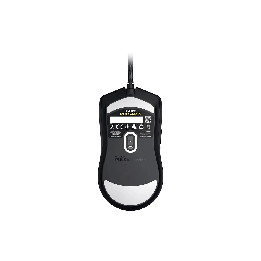 Мишка Hator Pulsar 3 USB Black (HTM610) - фото 7