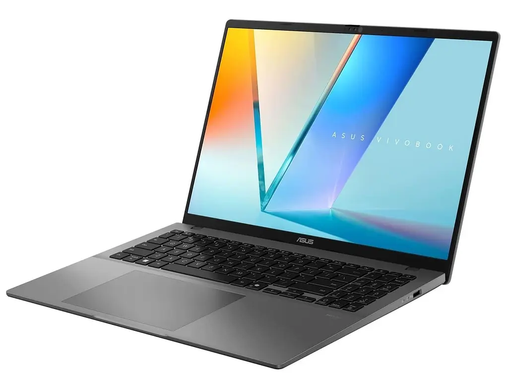 Ноутбук ASUS 16 Vivobook S16 S3607VA-RP145 WUXGA IPS/Intel Core 7 240H/16GB/UMA/Intel Graphics/DOS/Grey (90NB1672-M00A30) - фото 3