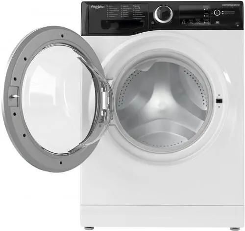 Пральна машина Whirlpool WRBSB 6228 B UA 6 кг фронтальна 16 програм швидкість віджиму 1200 об/хв клас енергоспоживання A+++ 85x59.5x42.5 см White - фото 3