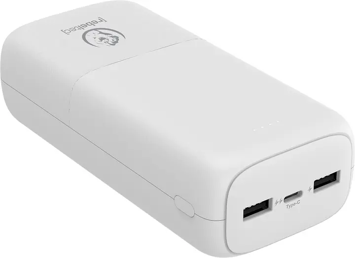 Портативная батарея Rebeltec P30 10W 30000 mAh White - фото 2