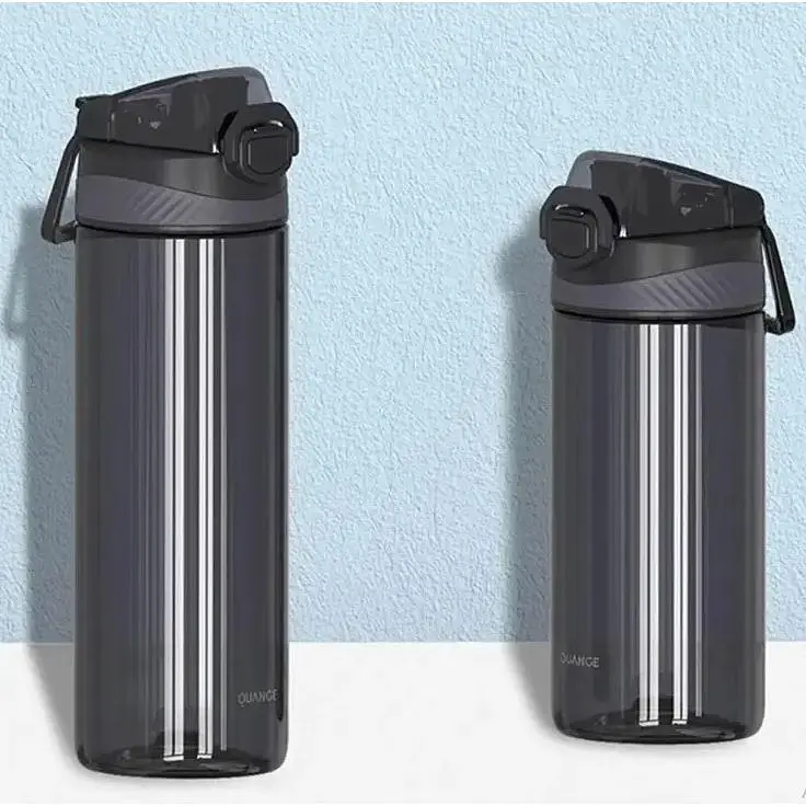 Бутылка для воды Xiaomi Quange Full sports cup black Pc Material 480 мл (6972229764961) - фото 4