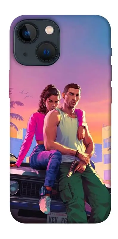 TPU чохол Demsky GTA VI Heroes для Apple iPhone 13 mini (5.4")