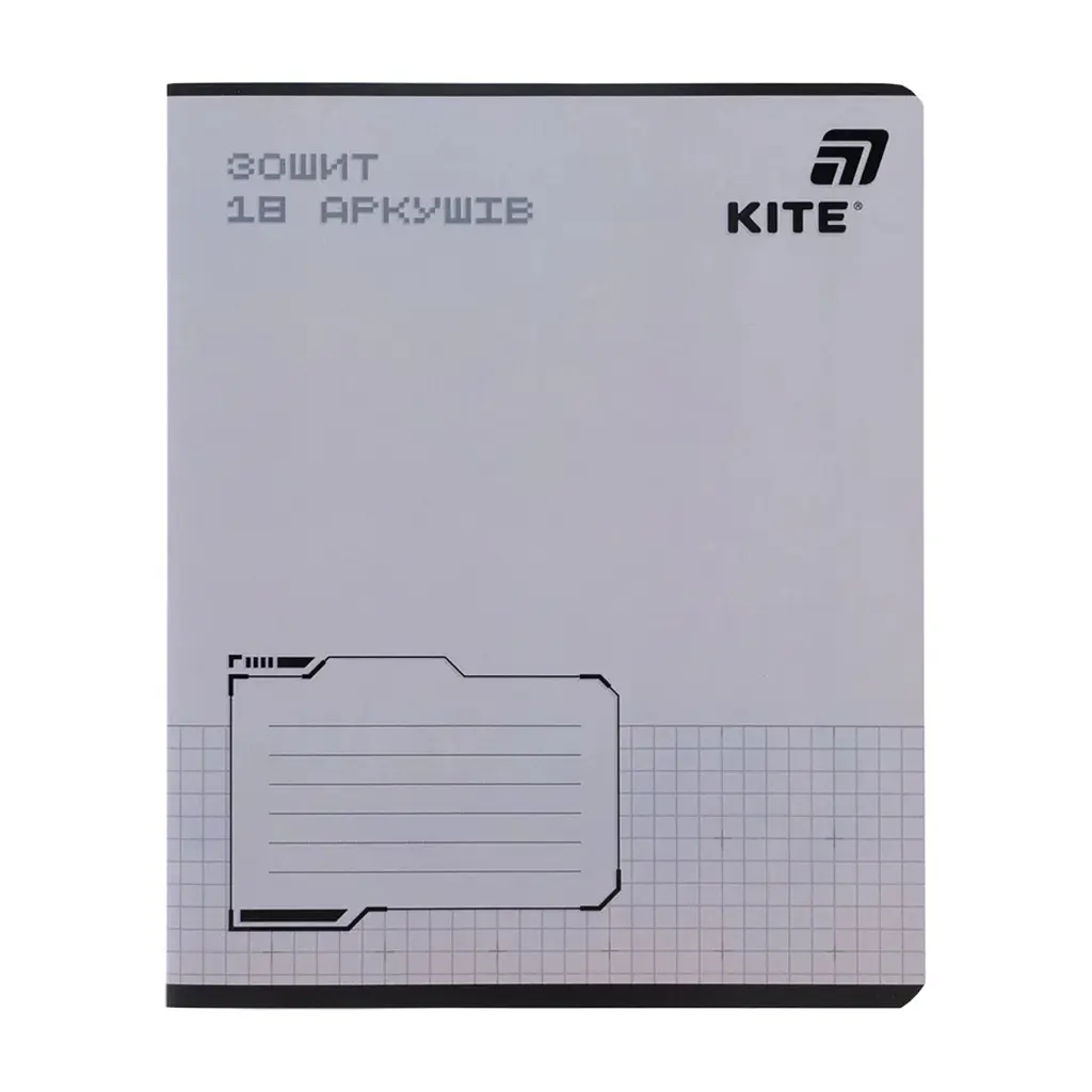 Зошит Kite One color, 18 аркушів, клітинка (K26-236-1), в асортименті - фото 10